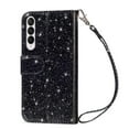 thumbnail image 4 of Case for FOXDOCK Samsung Galaxy Z Fold3 5G Glitter Zipper Wallet Case with Short Hand Strap, 4 of 4