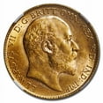 thumbnail image 2 of 1909 Great Britain Gold Half Sovereign Edward VII MS-62 NGC, 2 of 3