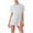 White, variant on Women's Solid Color Asymmetric Hem Long Sleeve Yoga Cover Up | Lightweight Loose Fitting Sports Top For Running & Fitness Trendy Casual,Green M