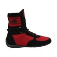 thumbnail image 3 of Par de Zapatillas FIRE SPORTS de gamuza profesional para Boxeo rojo, 3 of 4