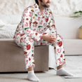 thumbnail image 6 of Bingfone Men's Pajama Set 2 Piece Loungewear PJs, Long Sleeve with Pajama Pants-Cute Animal, 6 of 7