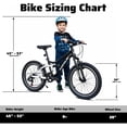 thumbnail image 6 of Ambifirner Kids Bike for Boys, 20 Inch Children's Bicycle for Boys Girls 6-12, 7-Speed Steel Frame, Dual Disc Brakes, Blue, 6 of 8