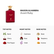 Maison Alhambra Ladies Avant Ruby EDP Spray 3.4 oz Fragrances 6290362343134