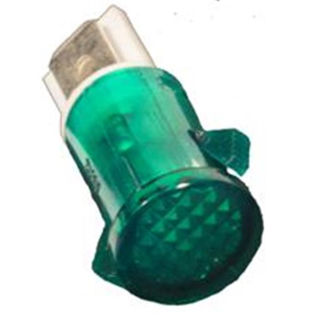 Morris Products 70320 Round Indicator Pilot Lamp Green 250Vac- Pack Of 10