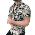 thumbnail image 1 of Eashery Mens T-Shirt Regular Fit Casual Blouse Men Button-Down Dress Shirt Shirts Khaki XL, 1 of 5