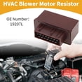 thumbnail image 2 of Resistor del motor del ventilador HVAC Unique Bargains No.19207L para Peugeot 307 2001-2008 Plástico Metal 1 Pc, 2 of 6