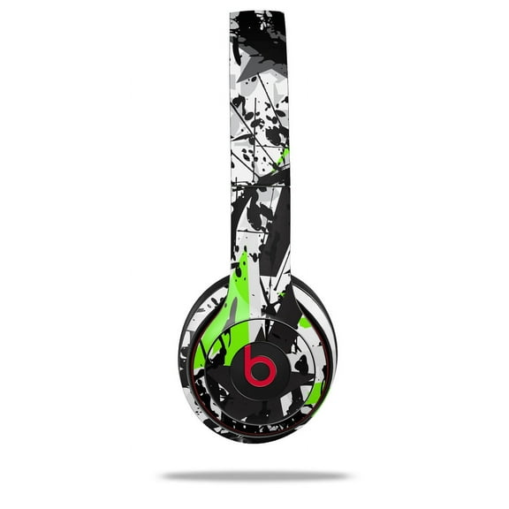 WraptorSkinz Skin Decal Wrap for Beats Solo 2 and Solo 3 Wireless headphones Baja 0018 Lime Green (BEATS NOT INCLUDED)