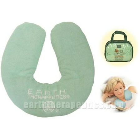 Terry Covered Bath Pillow - Dark Green – Earth Therapeutics