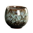 thumbnail image 3 of Taza de té de cerámica portátil sin asas, taza de café, taza de kung fu para la ceremonia del té H, 3 of 9