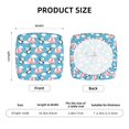 thumbnail image 6 of Easygdp Panda Flying in the Sky Square Chair Cushion Cover Stretch Chair Seat Covers Removable Washable for Hotel, Bedroom, Office, 6 of 9