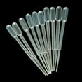 thumbnail image 2 of facefd 100pcs/bag Graduated Pipette Plastic PE Material High Acid Alkaline Storage Container Dropper 1/2/3/5/10ml, 2 of 4