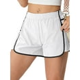 thumbnail image 3 of Cueply Women's Workout Shorts Pleated Running Athletic Gym Shorts with Liner Quick Dry, 3 of 6