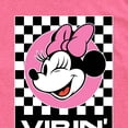 thumbnail image 2 of Disney - Minnie Mouse - Checkered Board Vibin' - Youth Short Sleeve Graphic T-Shirt, 2 of 4