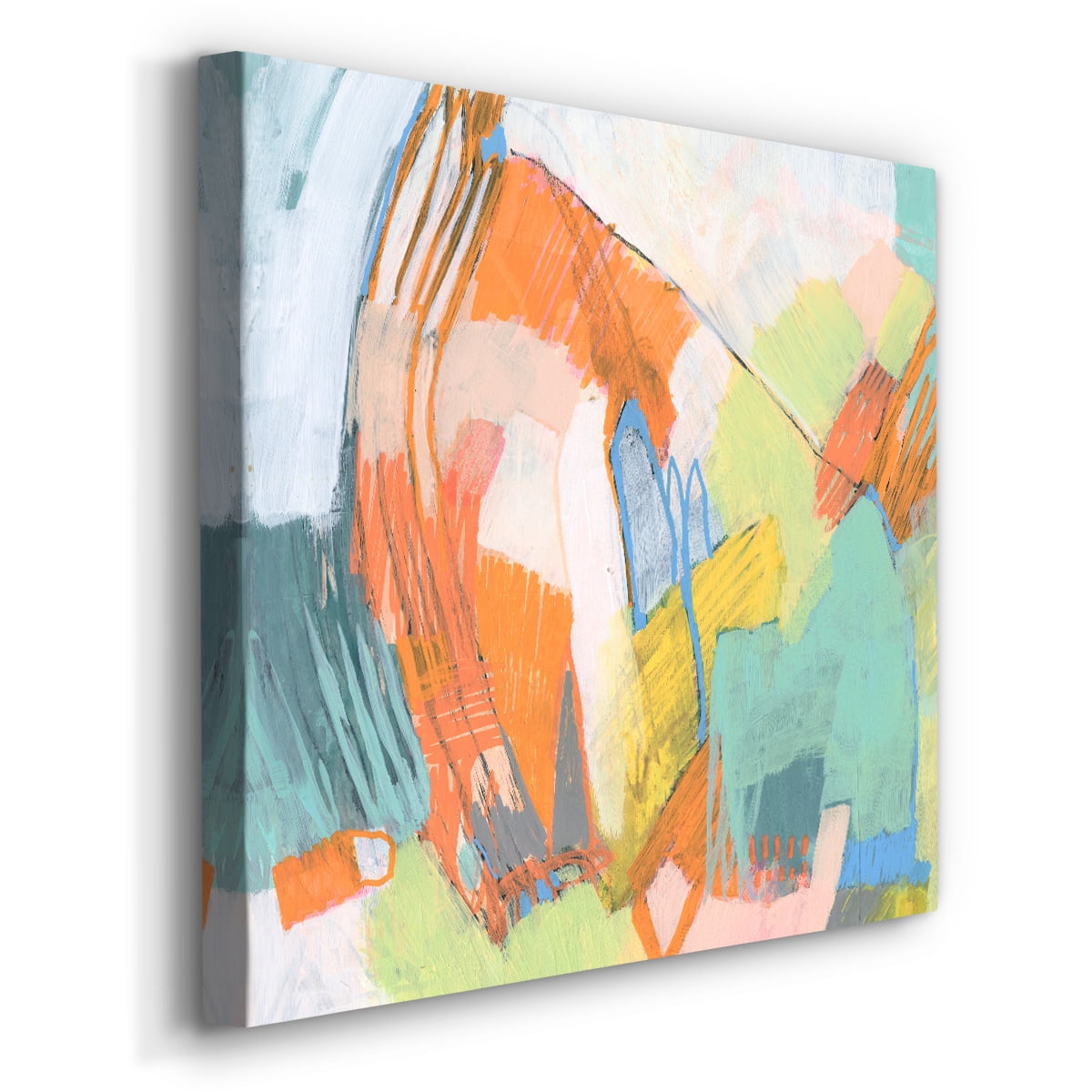 Wexford Home Candied Sherbet I-Premium Gallery Wrapped Canvas, 40" x 40" - Ready to Hang