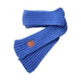 thumbnail image 3 of FOCUSNORM Kids Knitted Scarf Letter Patterns Neckerchief Neck Warmer Shawl, 3 of 7