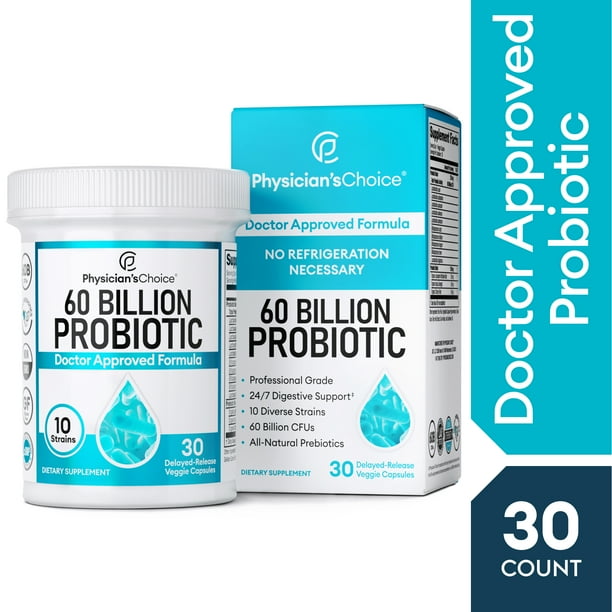 Physician’s Choice 60 Billion Probiotic, Prebiotics and Probiotics for
