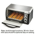 thumbnail image 5 of Hamilton Beach 6 Slice Countertop Toaster Oven, Black, 5 of 7