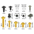 thumbnail image 2 of 195pcs Motorcycle Fairing Body Bolts Fastener Clip Screws Gold Tone for Kawasaki for Suzuki for Honda for Yamaha for BMW, 2 of 6