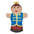 thumbnail image 6 of Melissa & Doug Palace Pals Hand Puppets (Set of 4) - Prince, Princess, Knight, and Dragon, 6 of 9