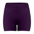 thumbnail image 5 of Audhol Yoga Shorts for Women Womens Yoga Shorts Workout Butt Lifting Shorts for Women High Waisted Gym Yoga Booty Shorts Shorts for Women Purple M, 5 of 5