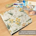 thumbnail image 4 of FORMRS 3 Ring Photo Album 4"x6" Self Adhesive Large Capacity PU Leather Cover, White Rabbits, 4 of 8