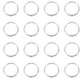 thumbnail image 6 of HONMEET Small Metal Rings for Index Cards Silver Binding 20Pcs, 6 of 7