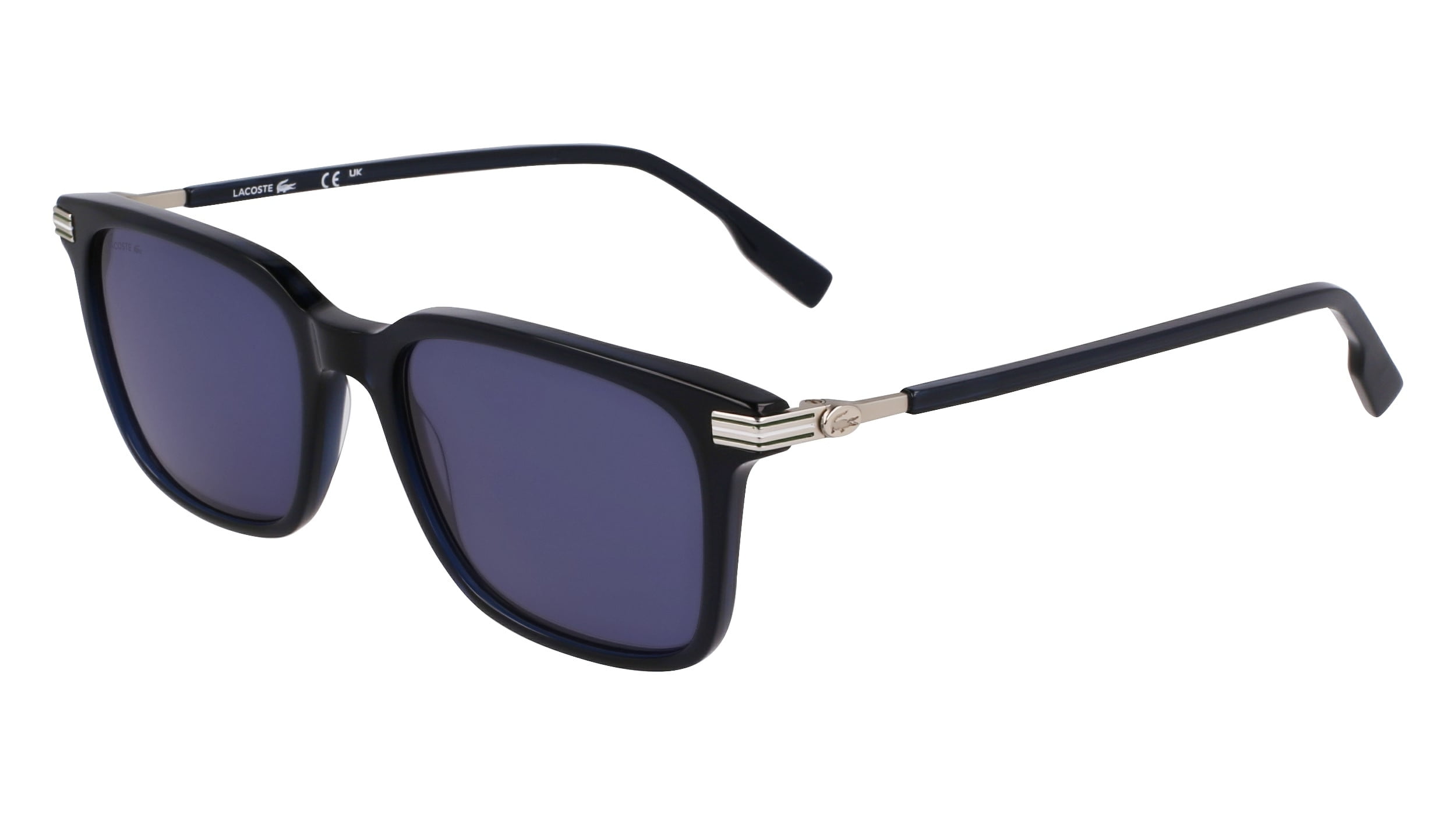 Lacoste Dark Grey Square Unisex Sunglasses L813S 001 54 - Walmart.com