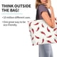 thumbnail image 2 of Balery Chili Bolsa Tote Estilo Estético con Cremalleras, Bolsa de Hombro, Bolsa de Compras Grande y Plegable, 2 of 8