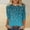 Multicolor#13, variant on GaThRRgYP Womens Blouse under $10,Tops for Women Plus Size,Women's 2025 Spring/Summer Top Round Neck Top Loose and Comfortable 3/4 Sleeve Round Neck Top/Shirt Multicolor S