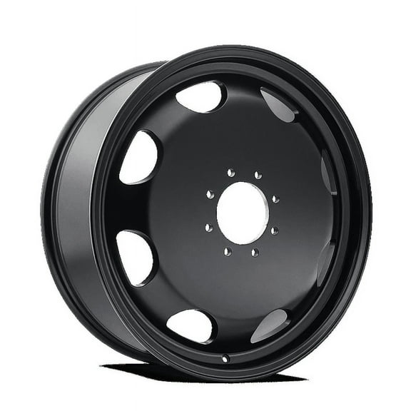 CALI OFF-ROAD SUMMIT DUALLY 9110D MATTE BLACK 24X8.25 8-165.1 100MM 121.3MM