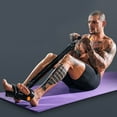 thumbnail image 6 of QIFULL Black Pedal Resistance Band Elastic Pull Rope Bodybuilding Expander for Home Fitness, 6 of 7