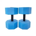 thumbnail image 2 of Juego de Acuáticas para Pesas de Piscina, Manguitos Acuáticos de Espuma para Ejercicios Acuáticos, Equipo de Ejercicios Acuáticos (Azul), 2 of 5