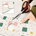 thumbnail image 6 of Yayeee Faucet Mat for Kitchen Sink 14.7" Diatomite Long Splash Guard Pad, Green Abstract Pattern, 6 of 7