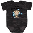 thumbnail image 3 of Inktastic I'm the Little Cousin-monkey-blu Boys Baby Bodysuit, 3 of 5