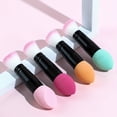 thumbnail image 3 of LNGOOR Dual-Ended Latex Makeup Brush - Fragrance-Free Nylon Bristles For All Skin Types | Versatile Face & Eye Blending Tool With Abs Handle, 3 of 6