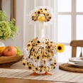 thumbnail image 5 of Qwtwty Goose Decor Outfit for 23 inch Cement Plastic Goose Statue, Farmhouses Sunflower Goose Costume Clothes for Outdoor Patio Yard Decor, 5 of 7