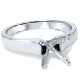 thumbnail image 4 of Pompeii Cathedral Semi Mount Engagement Ring 14 Karat White Gold Setting (,), 4 of 4