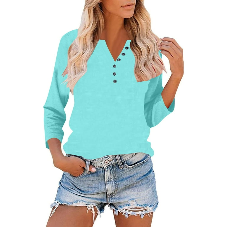 ZMFXJPE Office Tops for Women Womens Summer Blouses Summer Work