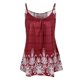 thumbnail image 2 of Plisado Confortable Suave Relajante Camisetas De Moda Mujer Ropa Rojo S Jinwen tops de las mujeres, 2 of 8