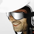 thumbnail image 2 of Motorcycle Riding Goggles Vintage Leather Aviator Glasses Scooter ATV Outdoor Eyewear, 2 of 7