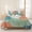 Coral, Teal, Navy, variant on 3 Pieces Queen Quilt Set,Octopus Ocean Coral Sea Monster Soft Bedding Sets with 1 Quilt & 2 Pillow Shams,Underwater World Vintage Letter Summer Bedspread Lightweight Coverlet Comforter for All Season