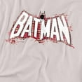 thumbnail image 2 of Batman T-Shirt Plaid Splat Logo Unisex Graphic Tee For Men & Women, 2 of 7