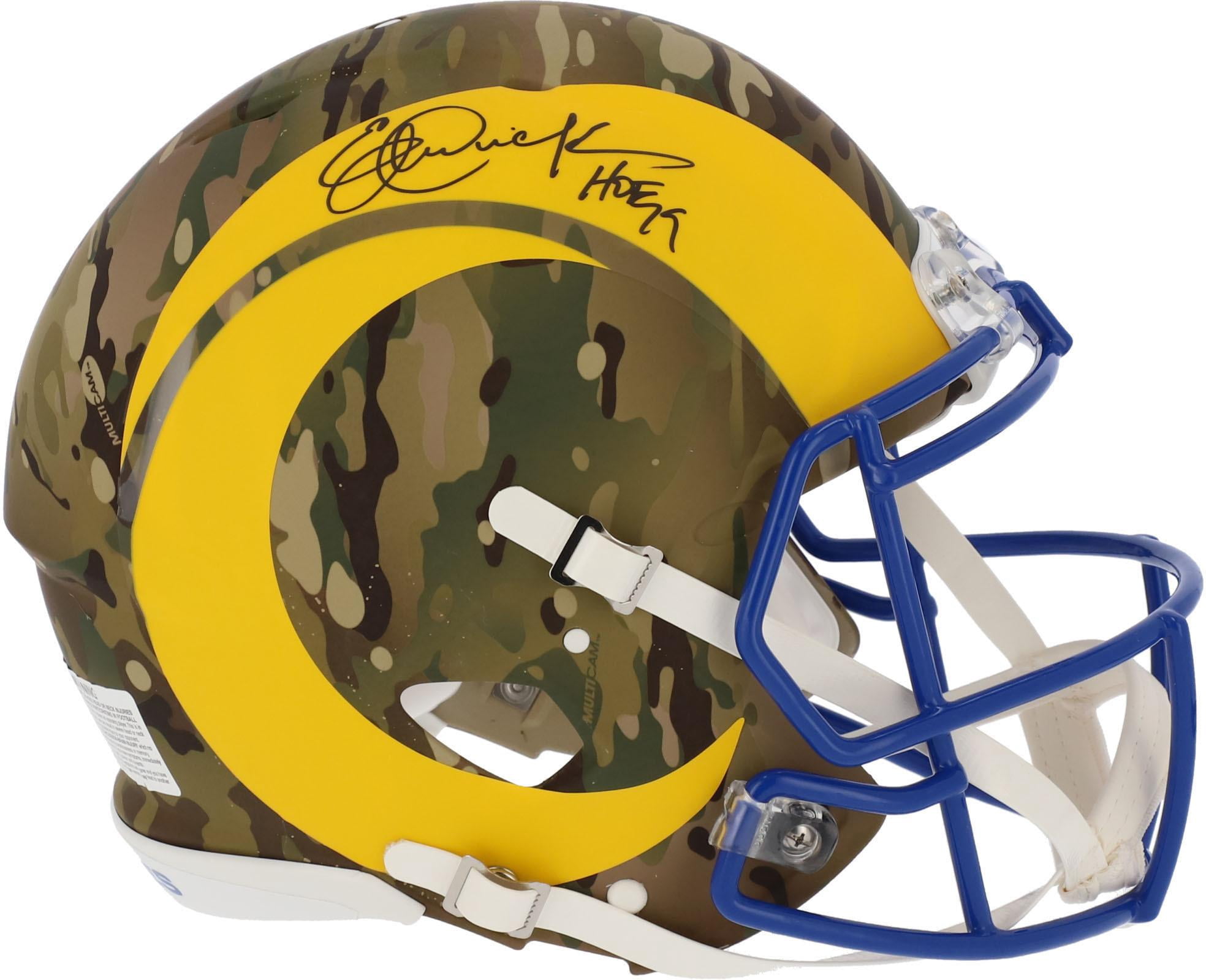 eric dickerson autographed helmet