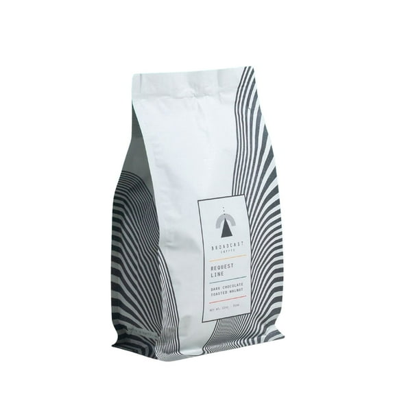 Request Line Blend - Roasted by Broadcast Coffee Roasters - Whole Bean Coffee - 12 Ounce Bag