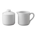 thumbnail image 1 of HIC Kitchen Sugar and Creamer Set Fine White Porcelain 2Piece Set, 1 of 1