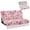 Cherry Blossom, variant on Chririnla Blue Watercolor Lotus RV Dinette Cushion Covers, Washable, Fit for Camper Travel Trailer, RV Jackknife Sofa Cover Fit for Jackknife Sleeper Sofas