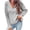 Gray, variant on Lilgiuy Women Casual Soild Long Sleeve Knit Pullover V-neck Sweater Coat,Blue,10(XL) Winter Fashion 2022