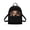Brown Dog, variant on Cows and Flowers Small Backpack with Lightweight Versatile Fashion Backpack Handbag for Gym, Polyester Womens Purse for Hangouts