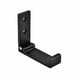 thumbnail image 5 of Cateissary Folding Hanging Hooks Punch Free Towel Edge Smooth Bearing Foldable Clothes Hanger Invisible Rack Coat Strong for Bathroom negro 2Conjunto, 5 of 6
