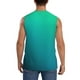 thumbnail image 4 of Fotbe Green Turquoise Teal Men's Camiseta sin Mangas Estampada para Hombres, Playera Casual para Gimnasio, Entrenamiento, Playa-Small, 4 of 7